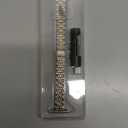 MioHHR Slim Metal Band Compatible with Apple Watch Band 42mm(Series 11 10) 41mm(Series 9 8 7) 40mm(Series 6 5 4 SE3/2/1) 38mm(Series 3 2 1),Stainless Steel iWatch Bands for Women,Silver/Gold