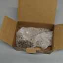 1 Pack Satin Brass Door Handles, Dummy Door Levers, Interior Door Knob Without Key, Closet Door Knobs, Door Handles for Right Side Door, Modern Wave Style