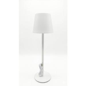 Portable Led Metal Touch Lamp White Charge Cable Included