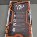 Soldering Iron Premium Kit, 60W Soldering Gun with Ceramic Heater, 12-in-1 Soldering Tool, Adjustable Temperature 200 to 450C, Includes Soldering Iron Tip, Solder Wire, Pump and Paste (orange)