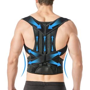 Back Brace and Posture Corrector for Men and Women Adjustable Back Straightener Posture Corrector, Scoliosis and Hunchback Correction, Spine Corrector, Support for Upper Lower Back Pain Relief (XX-Large) (XXL)