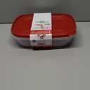 Rubbermaid 1787832 1 Gallon Rectangular Take Alongs Container 2 Piece Set