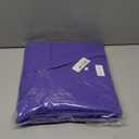 Unisex Adult Matte Graduation Cap and Gown Tassel Set (51''FF(5'6''-5'8''), Purple)