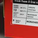 New Balance Men's Fresh Foam X Cruz Artisan V3 Shoes (13, Black/Black/Gum 020)