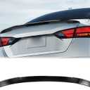 Gloss Black Rear Spoiler Wing Compatible with 6th Gen Nissan Altima 2019-2025