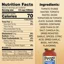 Prego Pasta Sauce, Italian Tomato Sauce with Roasted Garlic & Herbs, 24 Ounce Jar