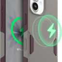 OtterBox iPhone 17 (Only) Commuter Series Case Built-in MagSafe Thin, Dual-Layer, Pocket-Friendly, Port Cover 50 Shades of Kinda Purple
