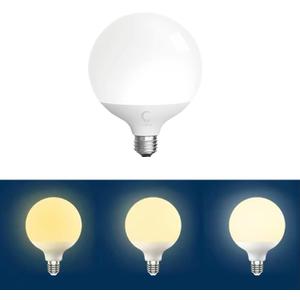 LED Globe Bulb, 120W Equivalent Light Bulbs, 12W 3color White Bulb, 1200 Lumens Switch Warm,Natural and Cool White LED Bulb, E26 Standard Base (12W 3Color 1PACK) (G120)