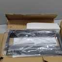 Tall Floor TV Stand for 32-75" TV Portable Rolling TV Cart with Wheels Height Adjustable with Wood Base, Holds up to 88 lbs, Max VESA 600x400mm TS005HB