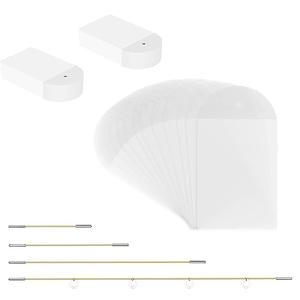 100pcs 8 Band Face Lifting Tapes with Strings LG-FH-DSSLT-1230-A04