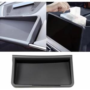Chanjor Center Console Organizer 14.9 inch Touch Screen Dash Console Organizer Dash Tray Dashboard Fit for BMW X5 X6 X7 2023 2024 2025