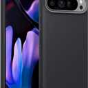 Caseology Nano Pop for Google Pixel 9 Pro XL Case 5G [Silicone Case](2024) - Black Sesame