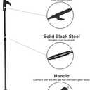 Stanbroil Fire Poker for Fire Pit, 36" Heavy Duty Campfire Poker with Heat-Resistant Handle, Solid Steel Fire Pit Tools for Fireplace, Bonfire, Camping, Wood Stove Indoor & Outdoor