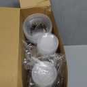 Eaasty 100 Pcs 12 oz Vintage Halloween Disposable Plastic Cups Retro Witch Cat Pumpkin Ghost Owl Skeleton Cups for Beverage Ice Cream Snacks Party Supplies Decoration