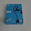 JLab Fit 2.0 Bluetooth Enabled Wireless Sports Earbuds, Bluetooth 4.1, 10mm Titanium Drivers, 6 Hour Battery Life, IP55 Sweatproof, Flexible Memory Wire, Black