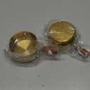 Mini Stainless Steel Sauce Pan, Chocolate Melting Pot & Dipping Bowl - 2PCS (Golden, 100ML)