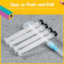 3 x 3ml/cc Syringe with 23 Gauge 1 Inch Lab Disposable Luer Lock Syringe, Pack of 20