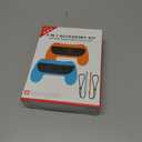 Grips & Wrist Strap Set Switch 2 Joy-Con  Ergonomic Controller Holder, Secure Gaming Accessories for Nintendo Switch 2 & OLED  Comfortable & Anti-Slip Design 2pcs