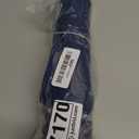 Hubulk 100% Waterproof Silicone Pet Feeding Mat with Raised Edge for Food and Water, Dog Bowl Mats, Cat Bowls Placemat with High Lip Protects Floor for Cats and Dogs (Navy Blue, 16" L x 10" W)