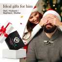 Birthday Gifts for Men, Mens Gifts, Unique Beard Care Kit for Men Best Friends Male Dad Brother Husband Fiance Him Boyfriend Coworker, Gift Ideas Gifts for Him