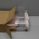 Upgraded Stuffed Animal Storage Tube, 59" Tall (150cm) Plush Organizer with 4 Wheels, PET Clear Bucket & Double Zipper, Space-Saving Toy Storage for Kids Room, Tidy Zoo Bin for Stuffed Animals (Pink)