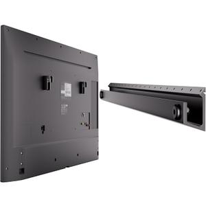AENTGIU 4-Set Studless Drywall TV Wall Mount, Heavy Duty Slim TV Bracket Hanger for 32-75 inch Flat Screen TVs, No Stud, No Drill, No Anchors, Easy Install with All Hardware Included