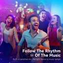 Aigostar Smart LED Strip Light TV Backlight, RGB Music Sync Compatible with App Alexa Google Home, DIY Timer Color Change Light for Christmas Gameroom Livingroom Bedroom Party Wedding Decor (6.6)