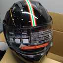 DOT Approved Modular Flip Up Motorcycle Helmet, Dual Visor Full Face Adult  X-Large