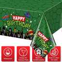 6 Pcs Turtle Birthday Party Tablecloths Decorations, Disposable Cartoon Turtle Table Cloths Plastic Rectangle Table Covers for Cartoon Theme Birthday Party Supplies, 54x108 Inches