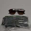 SOJOS Retro Aviator Sunglasses for Women Men,Trendy Rectangle Womens Mens Shades Sun Glasses SJ2202