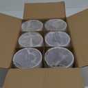 LAMPWELL KIKI Off White Clip on Chandelier Lamp Shades Set of 6,Small Lamp Shades Clip on bulb,5"5"H5",Mini Fabric Drum Lamp Shade,FOR CANDLE BULB AND SMALL GENERAL BULB (Off white)