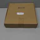 Zopeal 8 Pieces Black Round Restaurant Serving Tray, Plastic Non Slip Surface Food Meals Server Tray with Raised Edges for Home, Kitchen, Restaurant, Cafeteria, Bar (11")