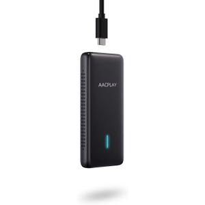 AACPLAY Wireless Android Auto Car Adapter Converts Wired Android Auto to Wireless, Android Auto Dongle Wireless for AA Smarphone, USB Type-A or Type-C Plug-in
