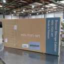 OLIXIS 7 Drawer Mobile File Cabinet Under Desk Storage Organization with Wheels Vertical Filing Chest Rolling Wood Small Desk Printer Stand for Home Office, 15.75"D x 18.74"W x 34.25"H, White