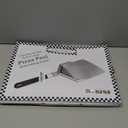 Checkered Chef Pizza Peel - Extra Large, Stainless Steel Metal Pizza Paddle with Folding Handle, Outdoor Pizza Oven Accessories - 13 Inch x 15 Inch