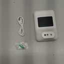 Wall Mounted Infrared Forehead Thermometer, Non Electronic Digital Wall Thermometer, USB Charging or Battery Operated, Wall Mounted Thermometer for Offices, Factories, Schools,