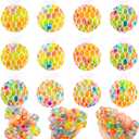 28Pack Stress Relief Balls for Easter Eggs Fillers, Fidget Toy Squeeze Sensory Squishy Balls for Easter Eggs Hunt Easter Basket Stuffers Party Favors Prizes