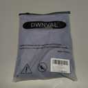 Dwnval Womens Basic Summer Short Sleeve Crewneck T Shirt Raglan Ribbed Knitted Slim Fit Casual Going Out Tops (Blue, XXL)