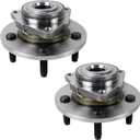 PAROD Pair 515072 Front Wheel Hub and Bearing Assembly Compatible with 2002-2008 Dodge Ram 1500, 5 Lugs