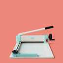 We R Makers Cinch Stack Cutter, Heavy Duty Guillotine Paper Cutter for 1 Thick Stacks, Precision Alignment, Easy Operation, Paper Cutter Guillotine for Scrapbooking, Card Making, and Crafting