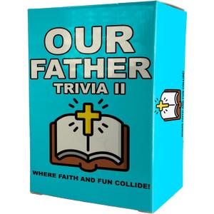 Our Father 2 Bible Trivia Game – A Fun and Faith-Based Christian Bible Game for Adults and Teens – Perfect for Bible Study Nights and Sunday School Activities