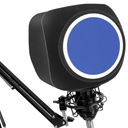 Microphone Isolation Ball, Microphone Isolation Shield Pop Filter for Microphone for Noise and Reflection Reduction, SoundAbsorbing Foam Cover for Recording Studios, Singing, Live Stream