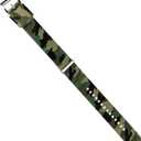 BARTON Elite NATO Style Watch Strap - 18mm, 20mm, 22mm or 24mm - Seat Belt Nylon Watch Bands (Classic Camouflage)