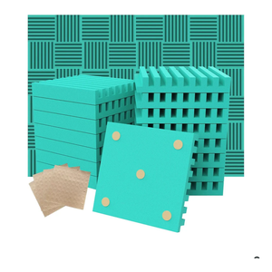 Acoustic Foam Panels, Sound Proof Foam Panels for Walls, Soundproofing Absorbing Panels Studio Noise Absorbing for Studio, Office, Home, 2" X 12" X 12"