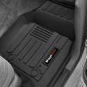 for 1980-1996 Ford F150/ Ford-Bronco, 1980-1997 F-250/F350 Front Floor Mats Liner All Weather TPE Protection Mat Accessories (for 1980-1996 F-150/Bronco/F-250/F350)