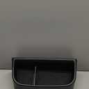 Ecarzo Tray Phone Holder Compatible with 2024 2023 2022 2021 Toyota Sienna Interior Accessories, Hidden Storage Organizer Behind Screen Sunglass Tissue Holder (Not for 2025)