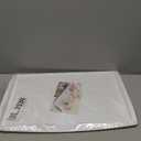 Kitchen Utility Draining Board, Light Weight, Space Efficient, Water Drain (White)