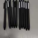 Kaco 10 Pieces Ballpoint Pens PURE, Black Ink, 1.0 mm Medium Point, 10 Count Pack Pens Retractable Journaling Office Supplies