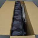 Heated Cat House for Outside, Waterproof Awning & Escape Door Heated Cat Houses for Indoor/Outdoor Cats in Winter, Elevated & Insulated Outdoor Cat Shelter for Feral Cat(Black Camo, 25.2"x16.5"x13")