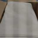 Favoyard Outdoor Chair Cushions 19"x19"x2" Set of 4 Waterproof Seat Cushion for Patio Furniture with 3-Year Fade Resistant Removable Cover Attach Straps Hidden Zipper Round Corner for Yard Garden (Beige)